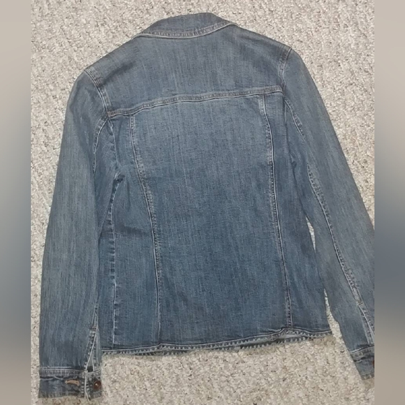 Contrast denim jacket - Picture 5 of 7